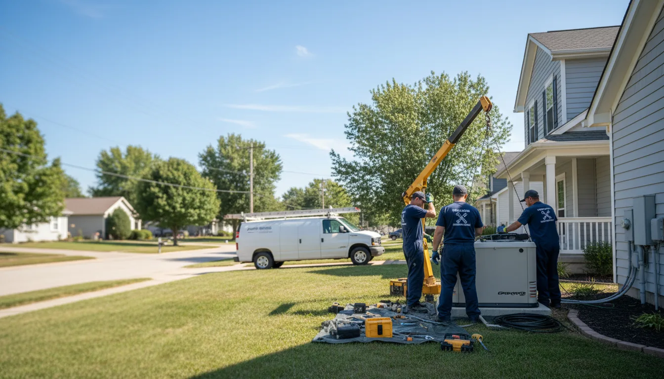 Generator Installation in Hooks, TX near me